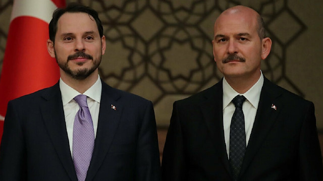 Berat Albayrak ve Süleyman Soylu