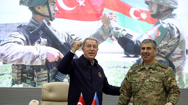 Hulusi Akar'dan Karabağ açıklaması: Harekât 44 günde bitti ama 44 sene boyunca konuşulacak