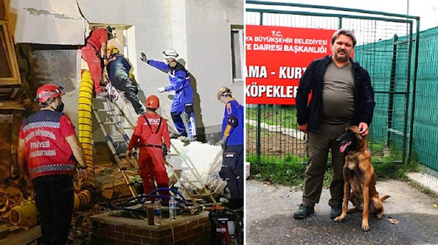 ​تركي نجا من زلزال 1999 المدمّر فساهم بإنقاذ الناس في زلزال إزمير