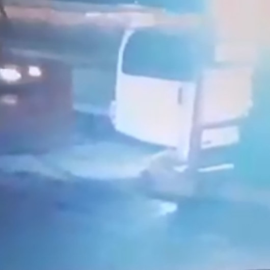 Şişli’de feci kaza kamerada