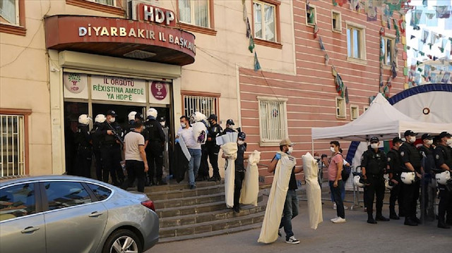 HDP il ve Yenişehir ilçe binasında 22 Ekim'de arama gerçekleştirilmişti.
