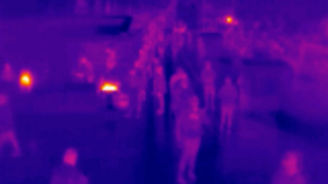 Fatih'te termal kameralı drone ile sigara denetimi