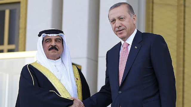 Cumhurbaşkanı Erdoğan ve Bahreyn Kralı El Halife