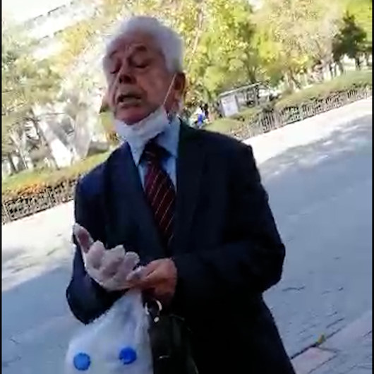 Konyada çarşaflı bir kadının hakarete uğradığı anlar kamerada: Burası Arabistan mı?