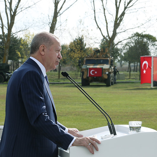 Cumhurbaşkanı Erdoğan: Her kim vatan toprağına göz dikerse, kendisini komandolarımızın elinde acı bir akıbet bekliyordur