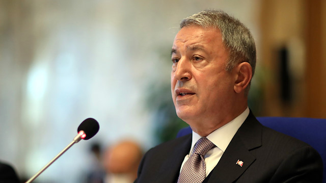 Turkish Defense Minister Hulusi Akar

