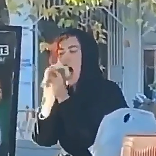 Antalyada tepki çeken görüntü: Hamster cinsi fareyi tokatlayıp ısırmaya çalıştı