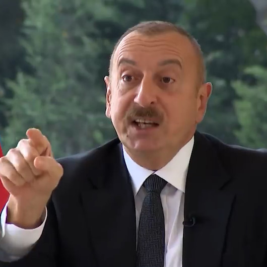 Aliyev, kendisine basın özgürlüğü suçlaması yapan BBC muhabirine batının iki yüzlülüğünü tane tane anlattı