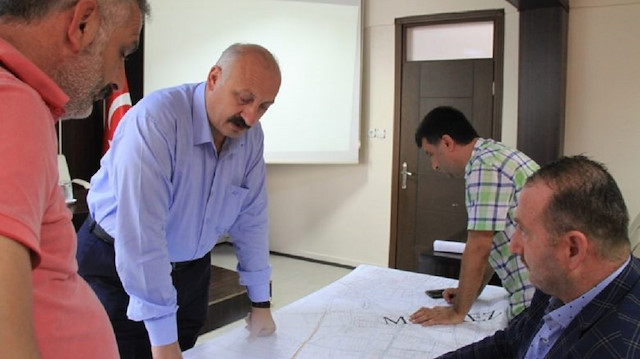 Araklı Belediye Başkanı Recep Çebi açıklama yaptı.