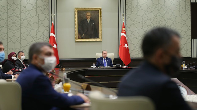 Kabine toplantısı Cumhurbaşkanı Erdoğan'ın başkanlığında yapılacak.
