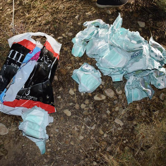 Mardinde bebek katilleri, bombaları bebek bezlerine saklamış