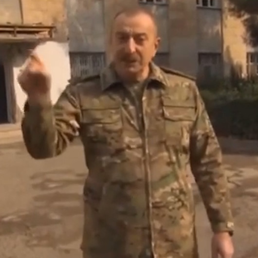 Aliyev: Rezil Paşinyan, Ermenistan utançla yaşayacak biz ise gururla yaşayacağız