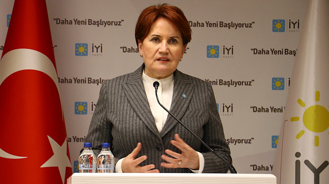 İYİ Parti Genel Başkanı Meral Akşener.