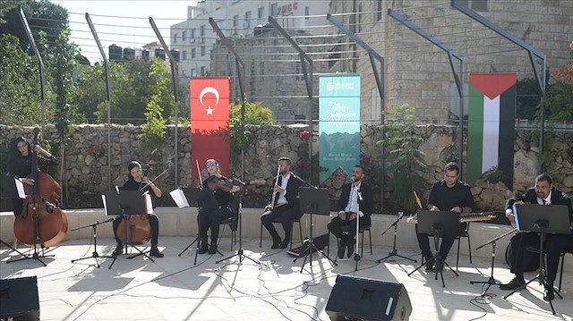 "الوجْد والروح" حفل موسيقي "تركي فلسطيني" برام الله
