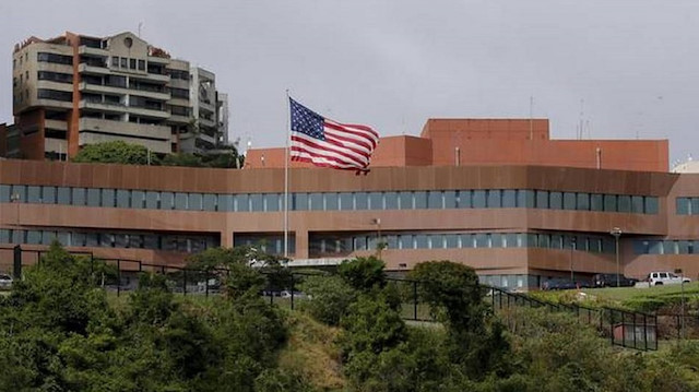Venezuela'daki ABD Büyükelçiliği.