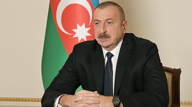 Azerbaycan Cumhurbaşkanı Aliyev ulusa seslendi.
