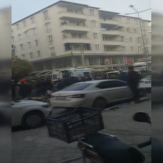 Iğdırda silahlı çatışma: Bir kişinin yaralandığı olaya ilişkin görüntüler kamerada