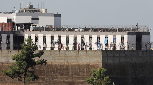 A general view shows the Roumieh prison