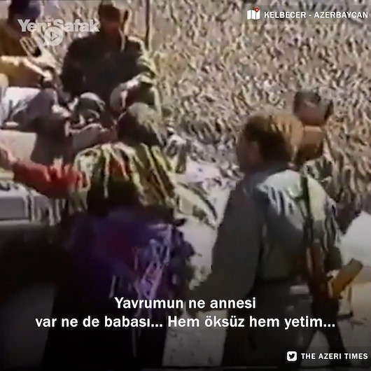 28 yıl önce Kelbecerli nine torununu kaçıran Ermeni işgalcilere böyle yalvarmıştı