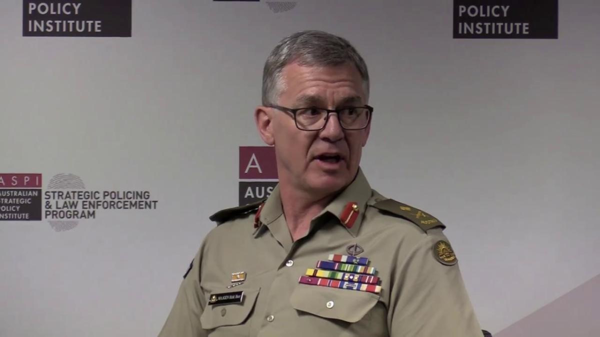 Avustralya Kara Kuvvetleri Komutanı Korgeneral Rick Burr
