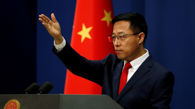 Chinese Foreign Ministry spokesman Zhao Lijian 