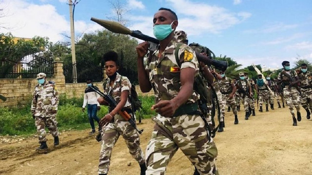 Tigray eyaletini yöneten isyancı TPLF güçleri, 3 Kasım'da ulusal ordu birliklerine saldırmıştı.