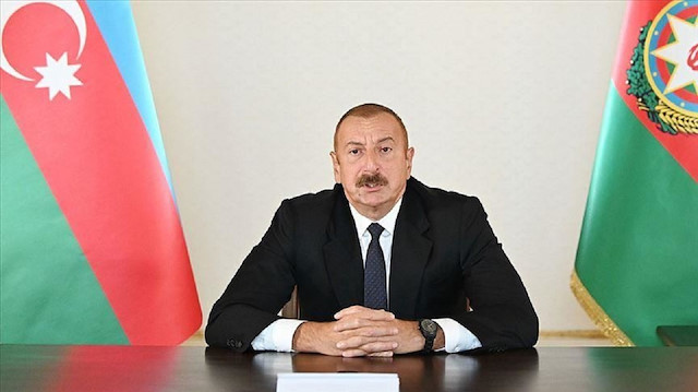 الرئيس الأذربيجاني: سنبني المدن المحررة ونحاسب أرمينيا