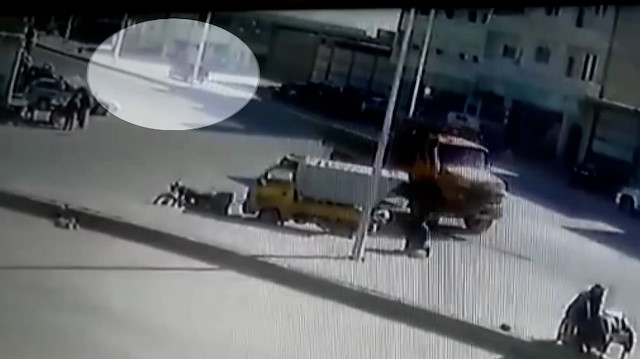 El Bab'daki bombalı saldırıya ait görüntüler ortaya çıktı