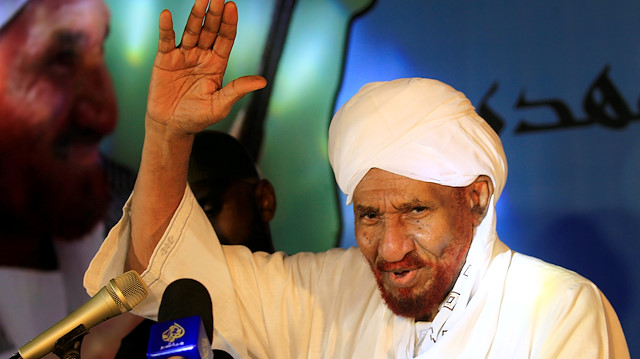 Sudanese Former Prime Minister Sadiq al-Mahdi