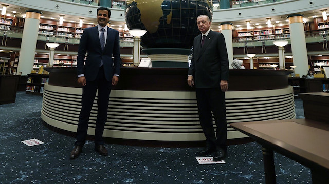 Cumhurbaşkanı Erdoğan ve Katar Emiri El-Sani