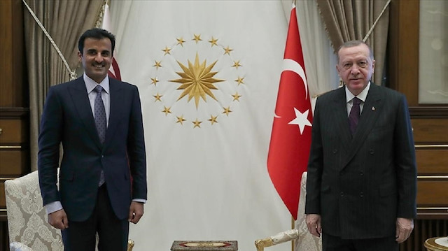 أردوغان: سنواصل تعزيز تضامننا مع الشعب القطري 