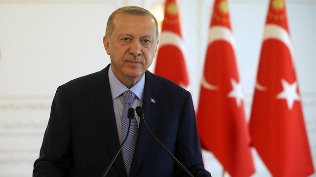 ​Cumhurbaşkanı Recep Tayyip Erdoğan.