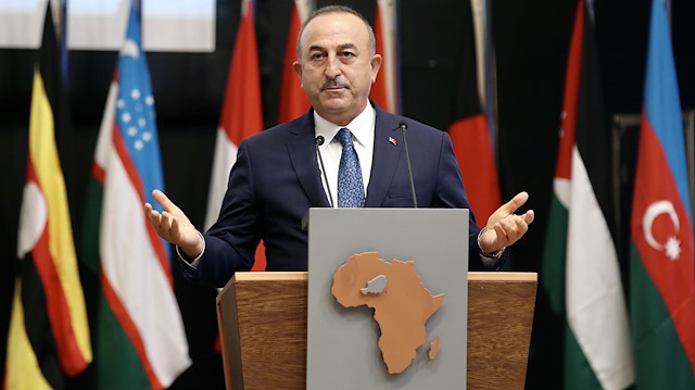 Turkish Foreign Minister Mevlut Cavusoglu in Niger

