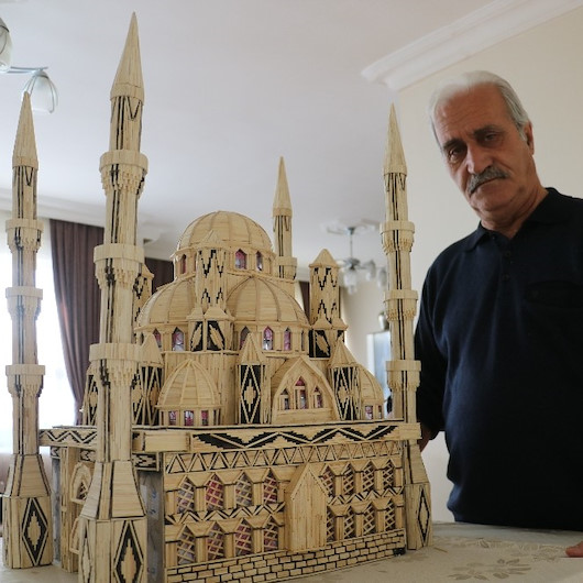 Göksultanı gören hayran kalıyor: 7 ay sürdü, 52 bin 300 parça kullandı