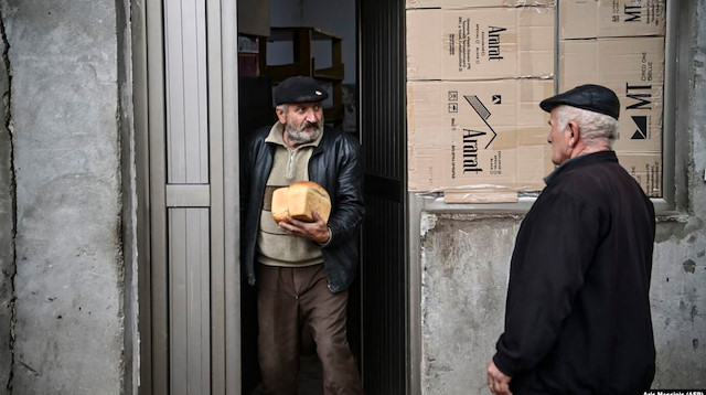(Foto/arşiv: AFP) Dağlık Karabağ'da üretilen tahıl ürünlerinin kaybedilmesiyle ülkede ekmek kıtlığı tehlikesi ortaya çıktı.