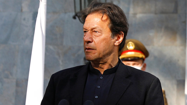 Pakistan's Prime Minister Imran Khan i