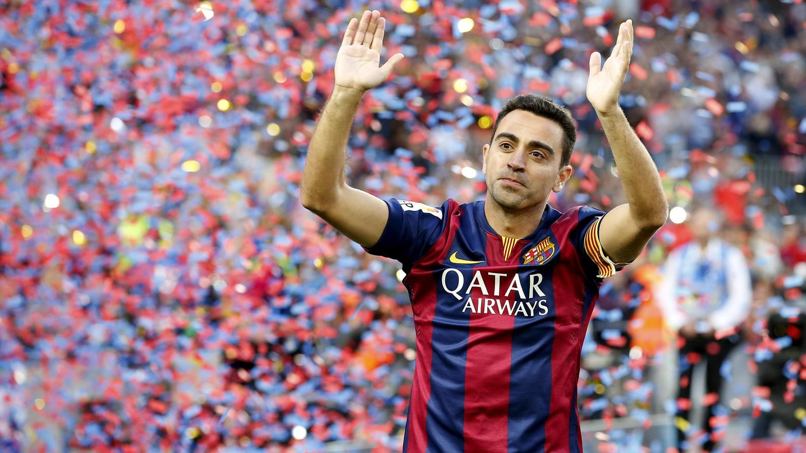 Xavi, Katalan ekibinin unutulmaz futbolcuları arasına adını yazdırdı.