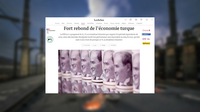 Yazı, Fransız finans gazetesi Les Echos'un internet sitesinde yayımlandı.