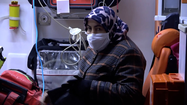 Karabük'te temaslı kadın ambulans yerine taksiye binince cezayı yedi