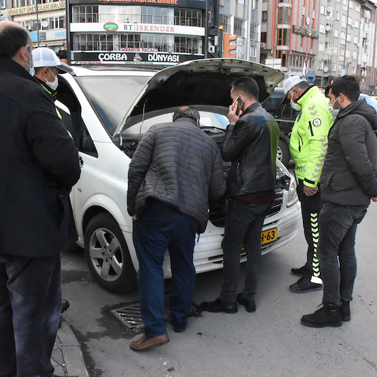 Kontrol noktasında 10 yıldır kullandığı araçla ilgili gerçeği öğrenince şaşkınlığını gizleyemedi