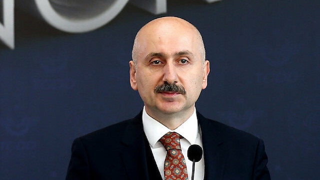 Ulaştırma ve Altyapı Bakanı Karaismailoğlu.