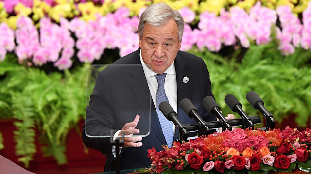 Birleşmiş Milletler Genel Sekreteri Antonio Guterres açıklama yaptı.