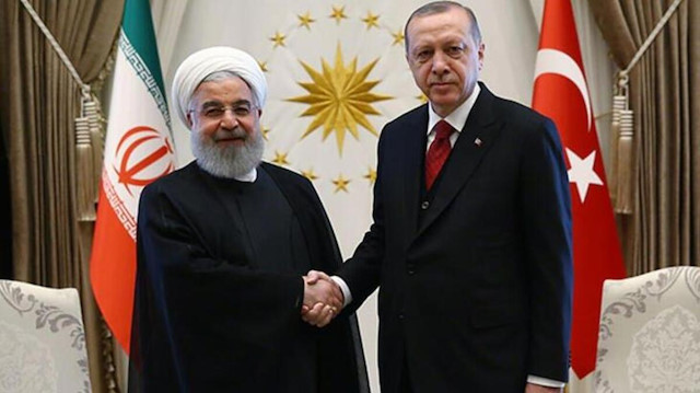 Cumhurbaşkanı Recep Tayyip Erdoğan ve İran Cumhurbaşkanı Hasan Ruhani