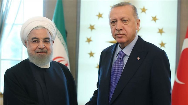أردوغان وروحاني يبحثان تعزيز العلاقات ومستجدات إقليمية
