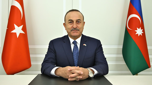 Turkey's Foreign Minister Mevlut Cavusoglu visits Azerbaijan

