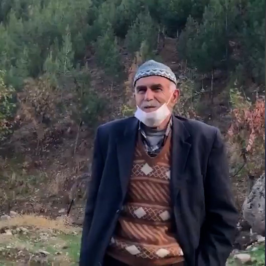 Şeyhmus Amca Mardinde çöplük denilen yere binlerce fidan dikerek ormana çevirdi