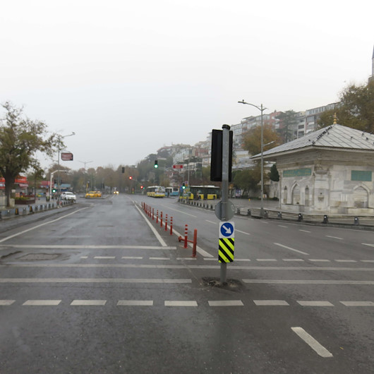 Üsküdar, Eminönü ve Sultanahmet Meydanı havadan görüntülendi: Kısıtlama nedeniyle bomboşlar