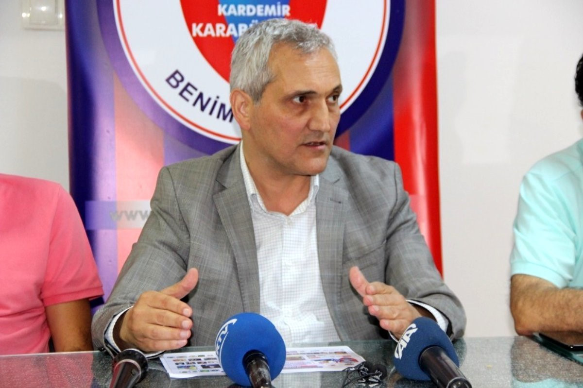 KArabükspor Kulüp Başkanı Mehmet Yüksel