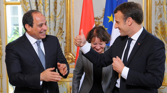 Macron ve Sisi