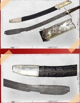 Abdullah Mihalgazi'ye (Köse Mihal) ait kılıç.